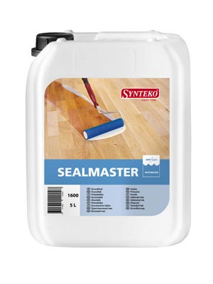 Synteko Sealmaster 1L, 5L, 10L Primer Kergesti lihvitav 1K krunt puidu ja parketi jaoks.